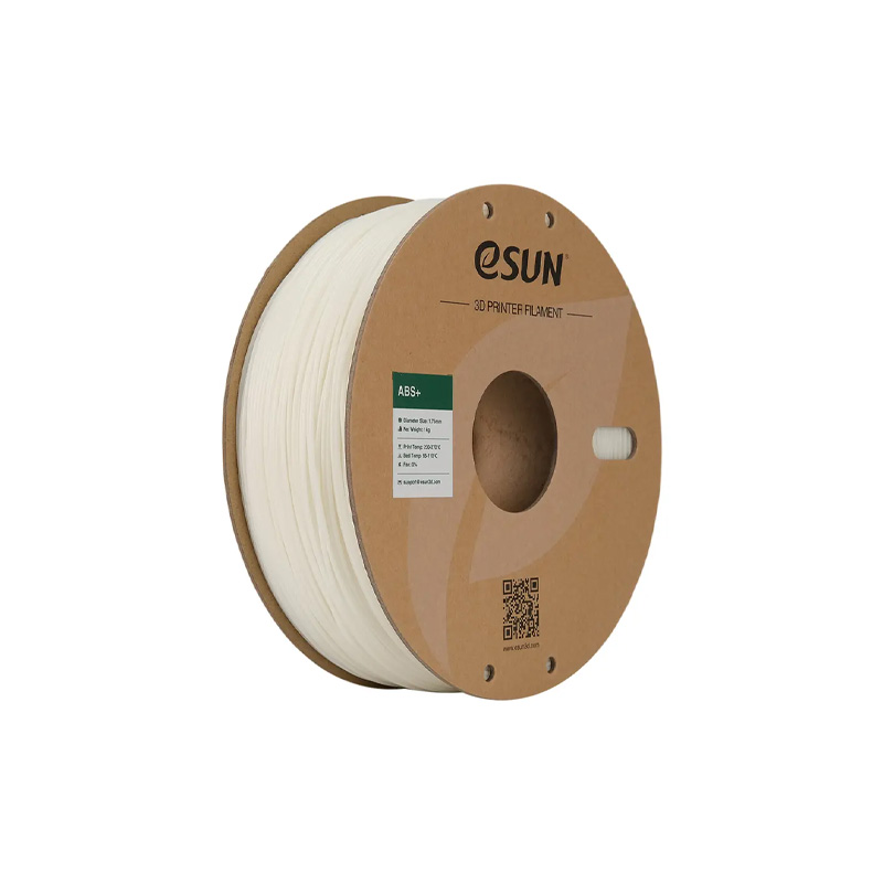 eSUN eABS+HS High-Speed 3D Printing Filament | 1.75mm, 1kg (White)