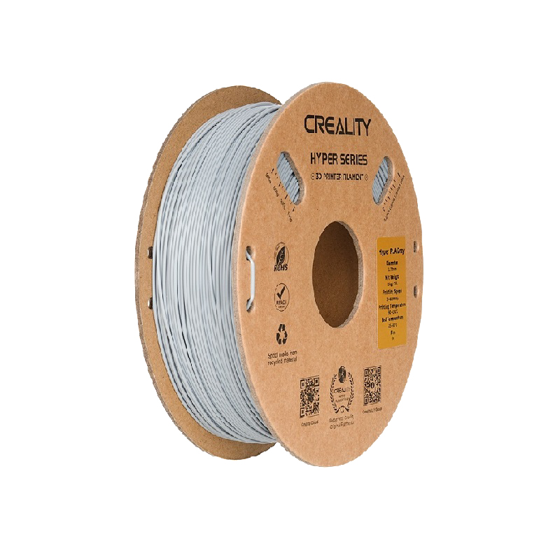 Creality Hyper PLA 3D Printing Filament (Grey) | 1.75mm, 1kg
