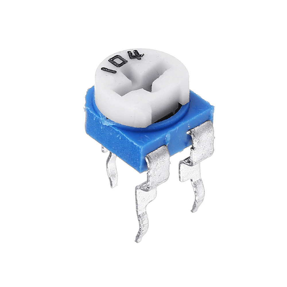 RM065 100kΩ Single Turn Through Hole Trimmer Potentiometer (Pack of 10)