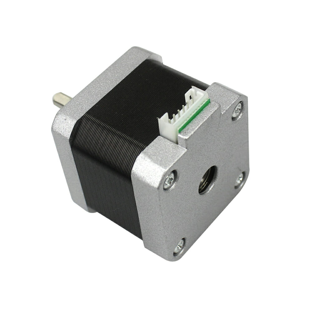 JK42HS40-1204AF-02 NEMA 17 4.2 kg-cm Bipolar Stepper Motor – High-Precision 1.8° Motor with Detachable Cable & D-Type Shaft - Image 2