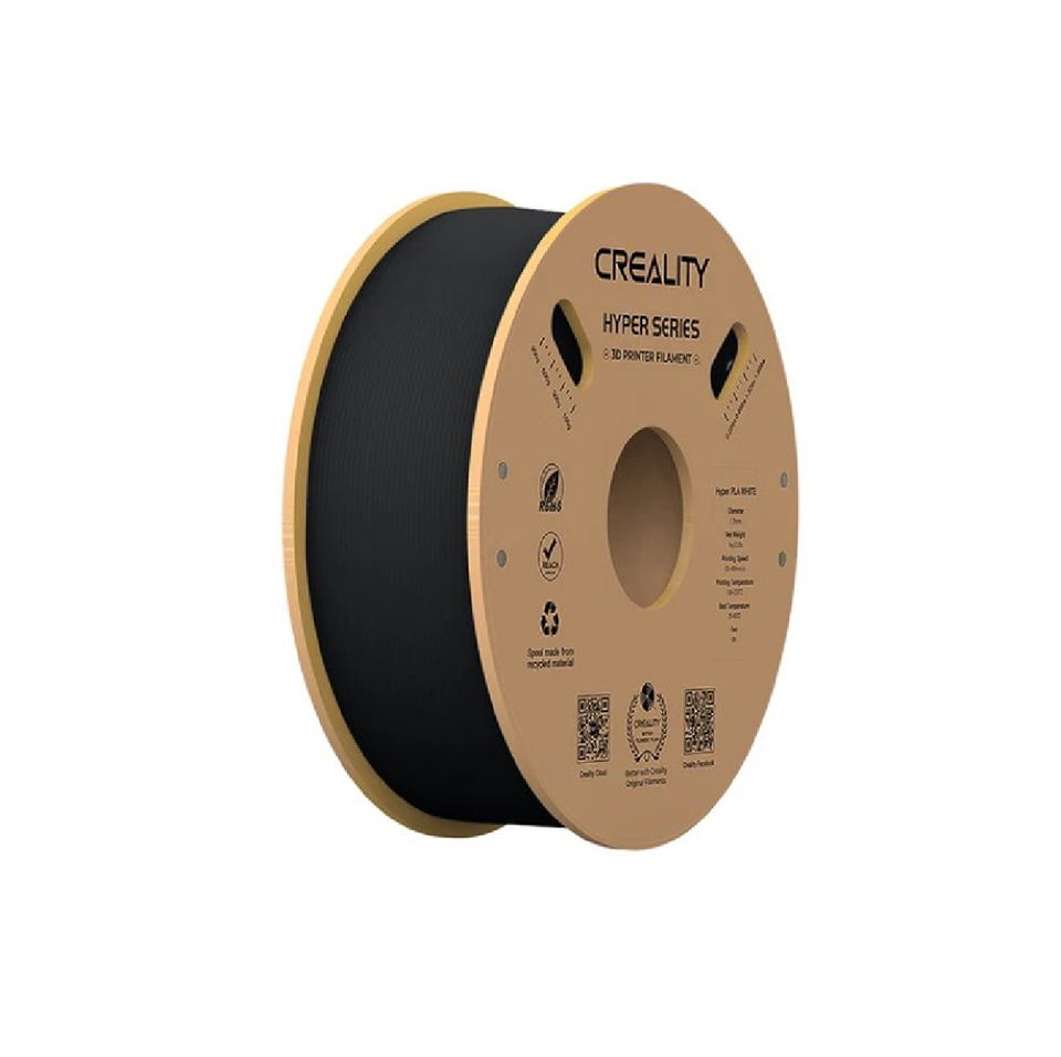Creality Hyper PLA 3D Printing Filament (Black) | 1.75mm, 1kg