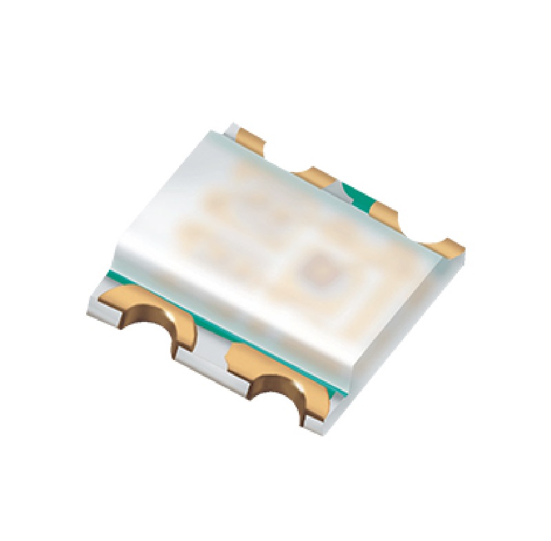 19-22/R6BHC-B01/2T – EVERLIGHT Dual Color Blue & Red SMD LED (470nm/624nm, 2.9V/1.9V, 4-SMD, No Lead)