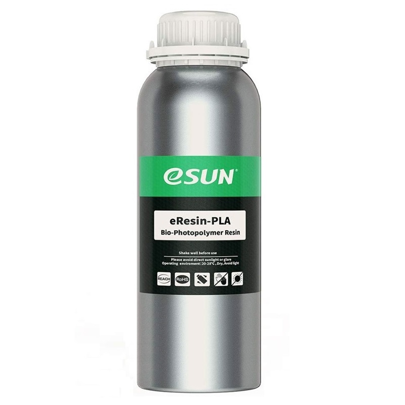 eSUN Bio-Based PLA Resin for LCD 3D Printers (Grey) | 1kg