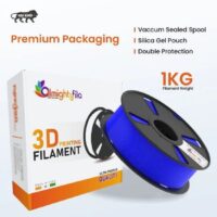 AlmightyFila 3D Printer Filaments PLA PRO GLOSSY ROYAL BLUE 1.75 MM / 1 KG