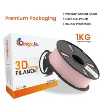 AlmightyFila 3D Printer Filaments PLA+ BABY PINK 1.75 MM / 1 KG