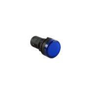 AD16-22DS 22MM LED Power Pilot Signal Light | 24V AC/DC Blue Indicator Lamp (IP65)