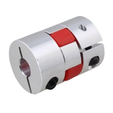 Flexible Spider Shaft Coupling (Jaw Coupling) - 25mm OD, 33mm Length, 5x12mm Bore - Image 3