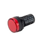 AD16-16C 16MM LED Power Pilot Signal Light | 220V AC Red Indicator Lamp