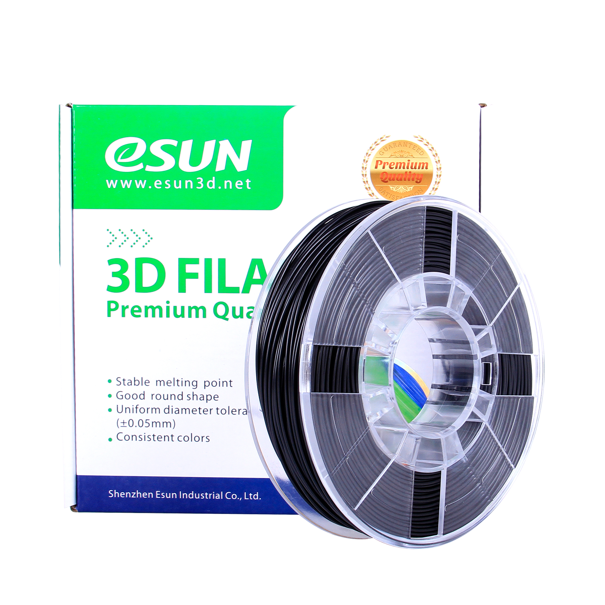 eSUN eASA 3D Printing Filament | 1.75mm, 0.5kg (Black) - Image 2