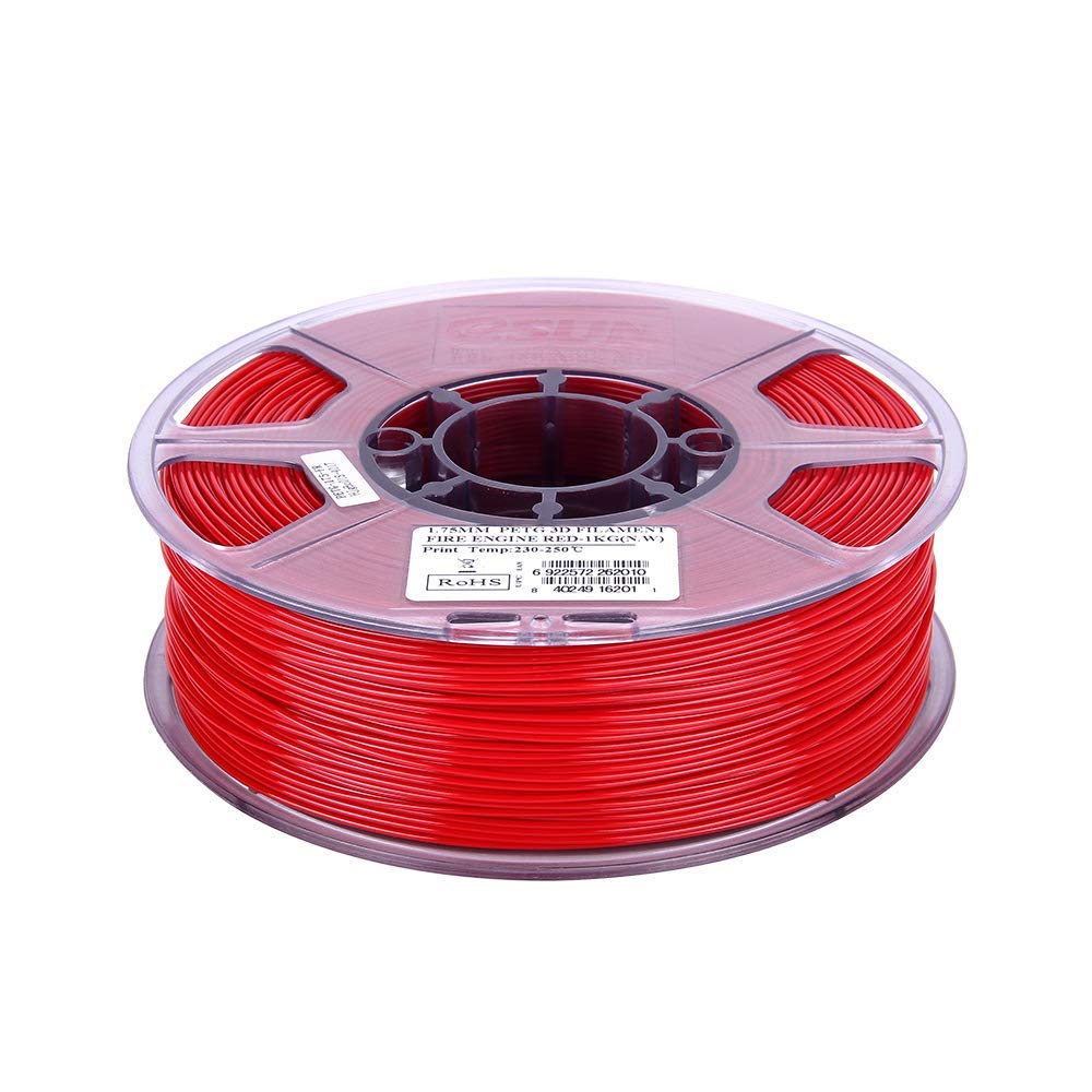 eSun PETG 3D Printing Filament | 1.75mm, 1kg (Solid Red) - Image 4