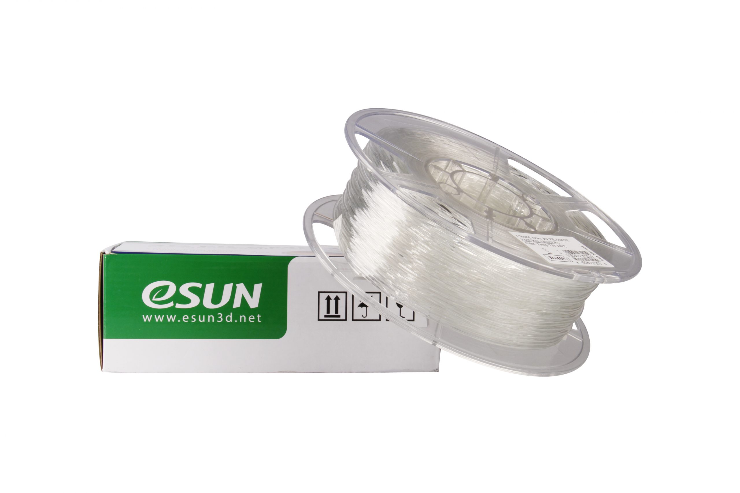 eSUN eFlex TPU 87A Flexible Filament | 1.75mm, 0.5kg (Natural) - Image 2