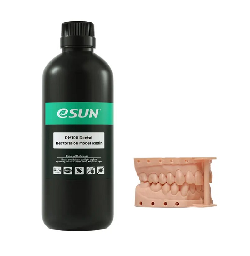 eSUN DM100 Dental Restoration Model Resin (Beige) | 1kg - Image 2