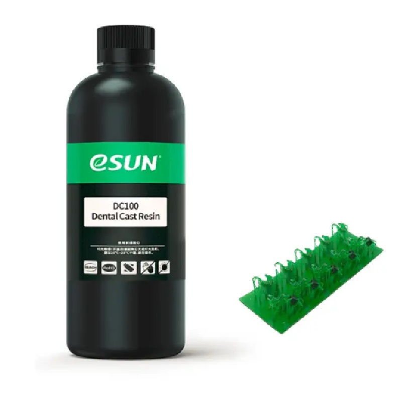 eSUN DC100 Dental Cast Resin (Green) | 1kg - Image 2