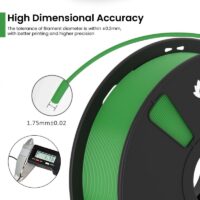 AlmightyFila 3D Printer Filaments PLA+ FOREST GREEN 1.75 MM / 1 KG
