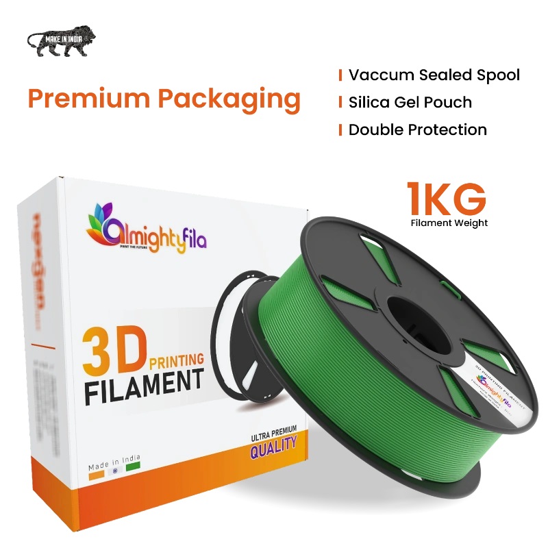 AlmightyFila 3D Printer Filaments PLA+ FOREST GREEN 1.75 MM / 1 KG - Image 5