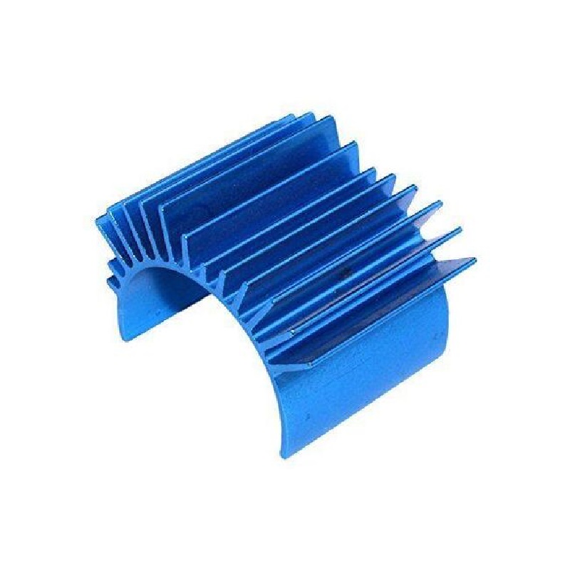 34mm Circular Aluminum Motor Heat Sink - Blue Cooling Fin for 34mm Motor Body