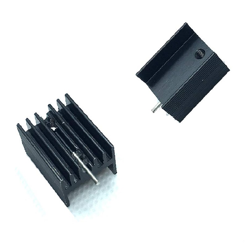 SME SYN 1510-22MM Compact Aluminum Heat Sink - 22mm High-Efficiency Cooling Fin for Electronic Components
