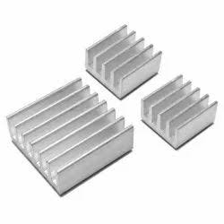 50x25x10mm Universal Aluminum Heat Sink - Silver Cooling Fin for Chips, Boards & ICs - Image 3