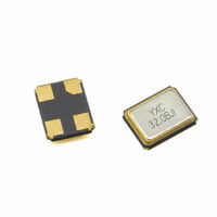 YSX321SL 32 MHz 12pF ±10ppm 4-Pin SMD Metal Surface Quartz Crystal (Pack of 2)