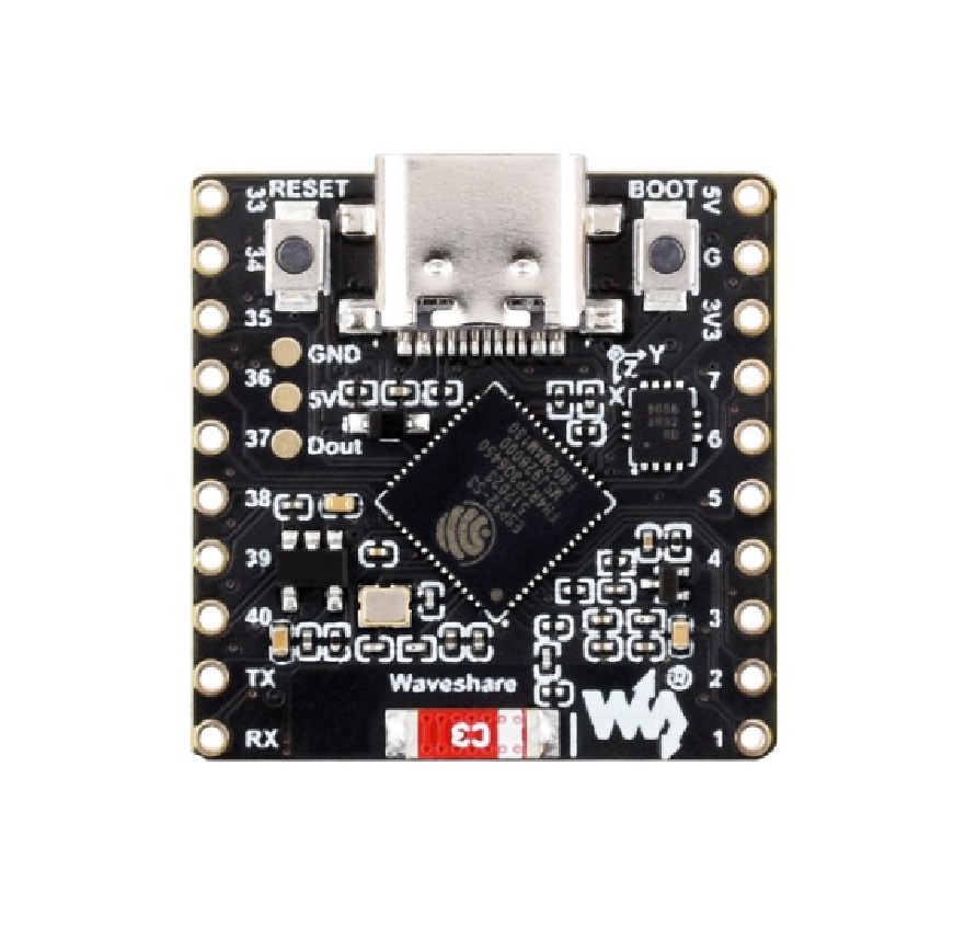 ESP32-S3-Matrix Development Board | 8x8 RGB Matrix | WiFi & Bluetooth LE - Image 3