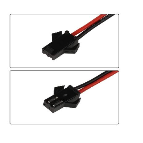 4 Slot AA Battery Holder Box (Back-to-Back) with JST SM Male to Female Plug - Image 2