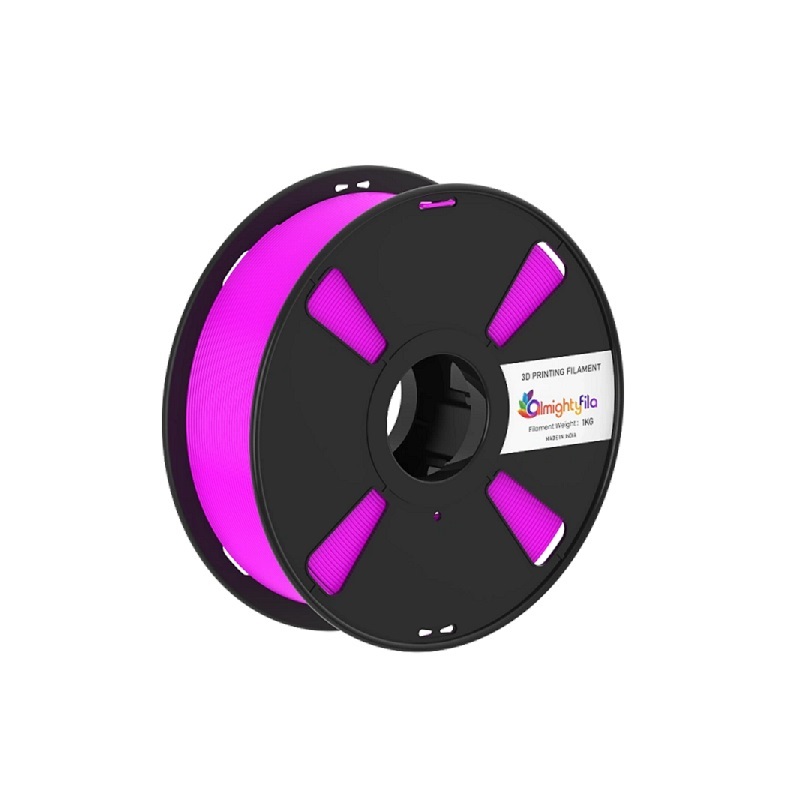 AlmightyFila 3D Printer Filaments PLA+ MAGENTA 1.75 MM / 1 KG