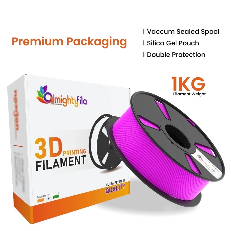 AlmightyFila 3D Printer Filaments PLA+ MAGENTA 1.75 MM / 1 KG - Image 5