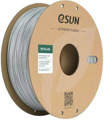 eSUN ePETG+HS High-Speed 3D Printing Filament | 1.75mm, 1kg (Solid Silver)