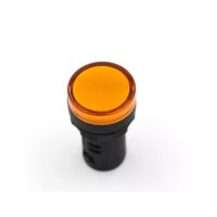 AD16-22DS 22MM LED Power Pilot Signal Light | 220V-380V AC Yellow Indicator Lamp (IP65)
