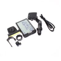 Waterproof Odometer Bike Speedometer Cycling Stopwatch with Backlight Large LCD Display Wyz23837