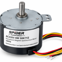 AC220V 6W 50KTYZ Permanent Magnet Synchronous Motor 10RPM/MIN