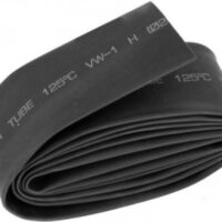 Heat Shrink Sleeve 100mm Black 1meter Industrial Grade WOER (HST)