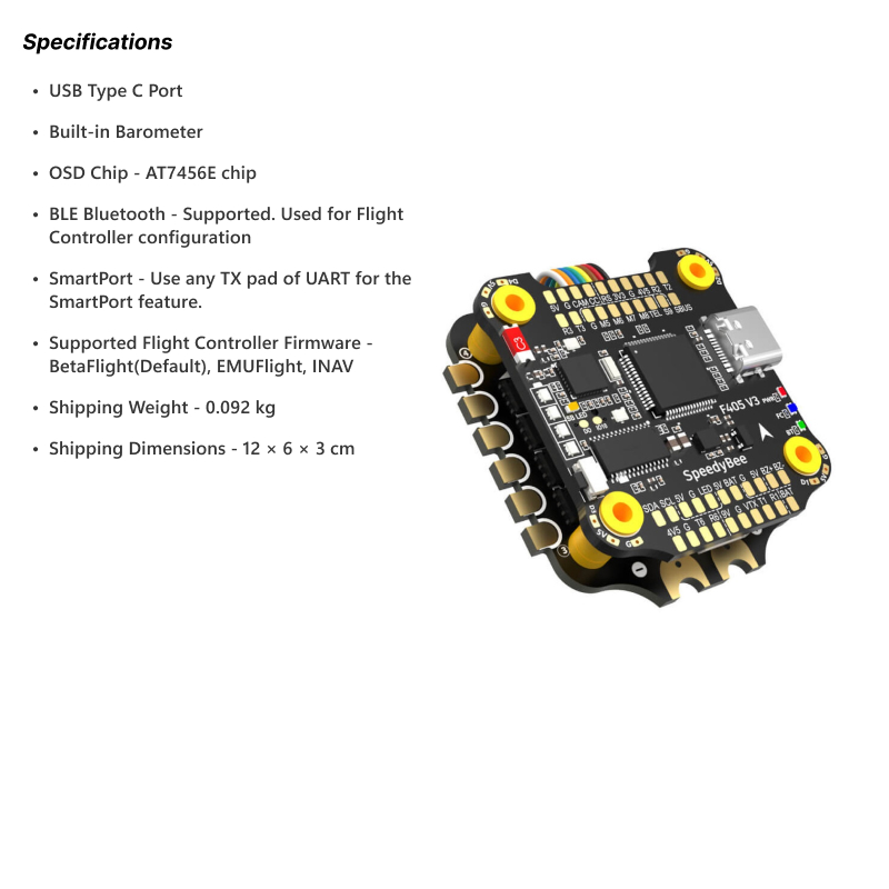SpeedyBee SB-F4V3-50-STACK - Image 6