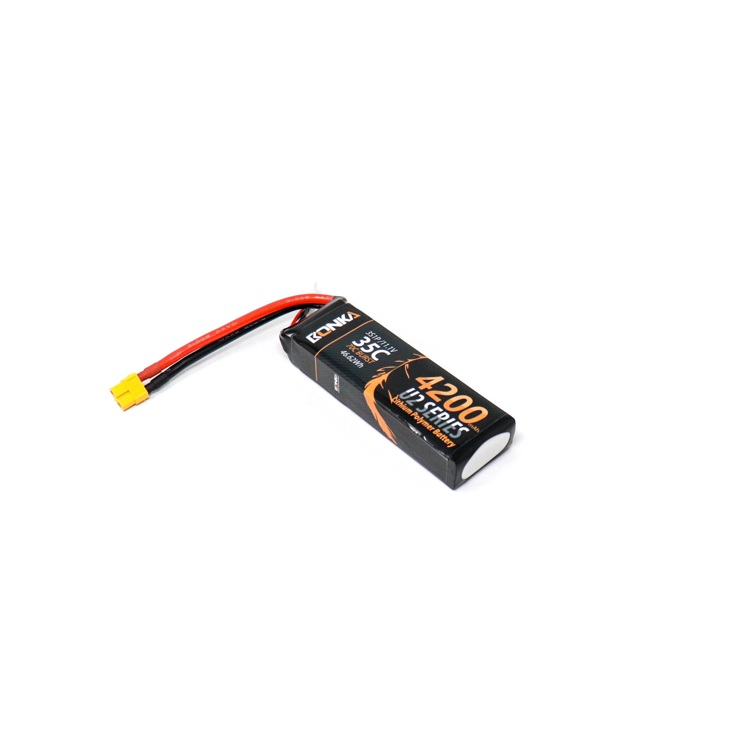 Bonka 11.1V 4200mAh 35C 3S Lithium Polymer Battery Pack - Image 2