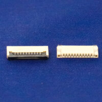 1mm Pitch 10 Pin FPCFFC SMT Flip Connector (Pack of 2)