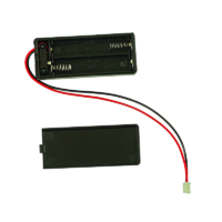 2 x AAA Battery Holder Box with Cable Cover On/Off for micro:bit