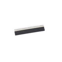 2.54mm 1?20 Right Angle Female Header Strip (Pack of 5)