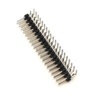2.54mm 2?20 Right Angle Male Header Strip (Pack of 2)