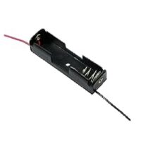 1 x AAA Battery Holder Box with Wire without Cover (Pack of 2)