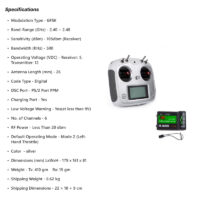 Flysky FS-i6S 2.4GHz 10CH AFHDS 2A RC Transmitter With FS-iA10B 10CH Receiver