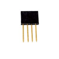 4 Pin Female 11mm tall stackable Header Connector for Arduino(Pack of 5)