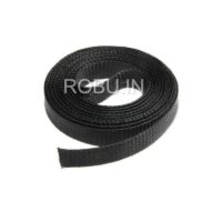 Black Insulated Braid Sleeving Tight PET Wire Cable Protection Expandable Cable Sleeve Wire Gland