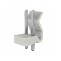 3.96-A 3.96mm 2 pin Wafer Male Connector Through Hole Straight (Molex Compatible)