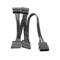 Large 4PIN IDE 1 to 2, SATA Hard Disk, Interface Power Cord
