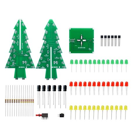 LED 3D Christmas Tree- DIY Kit - Image 2