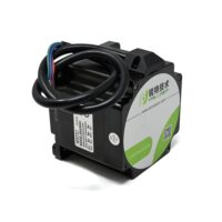 Rtelligent 86AM45 STEPPER MOTOR, 86mm FLANGE, 4.5N.M. HOLDING TORQUE, 4 LEADS 12.7mm SHAFT