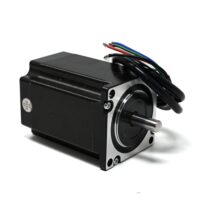 Rtelligent 57AM24 STEPPER MOTOR, 57mm FLANGE, 2.2N.M. HOLDING TORQUE, 8MM SHAFT