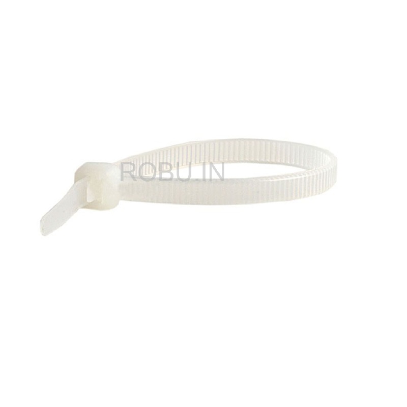 Nylon Cable Zip Ties 150 mm White (100pcs) - Image 3