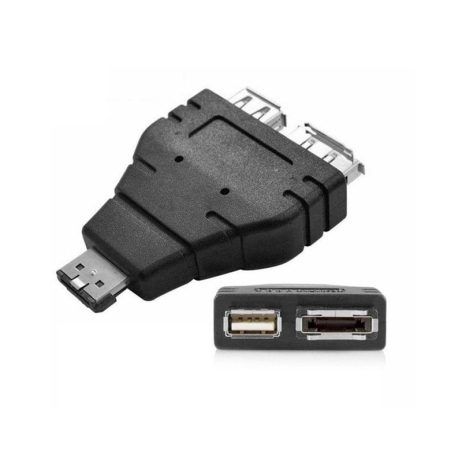 Power Esata to Esata+Usb Adapter - Image 2