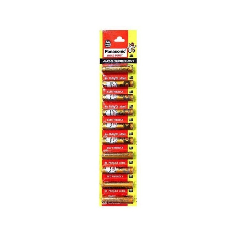Panasonic Gold Plus AAA Battery ? Pack of 10 - Image 2